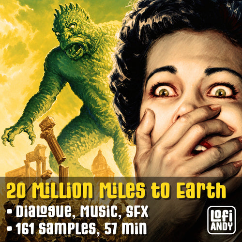 20 Million Miles to Earth Sample Pack – Vintage Sci-Fi Samples by LofiAndy