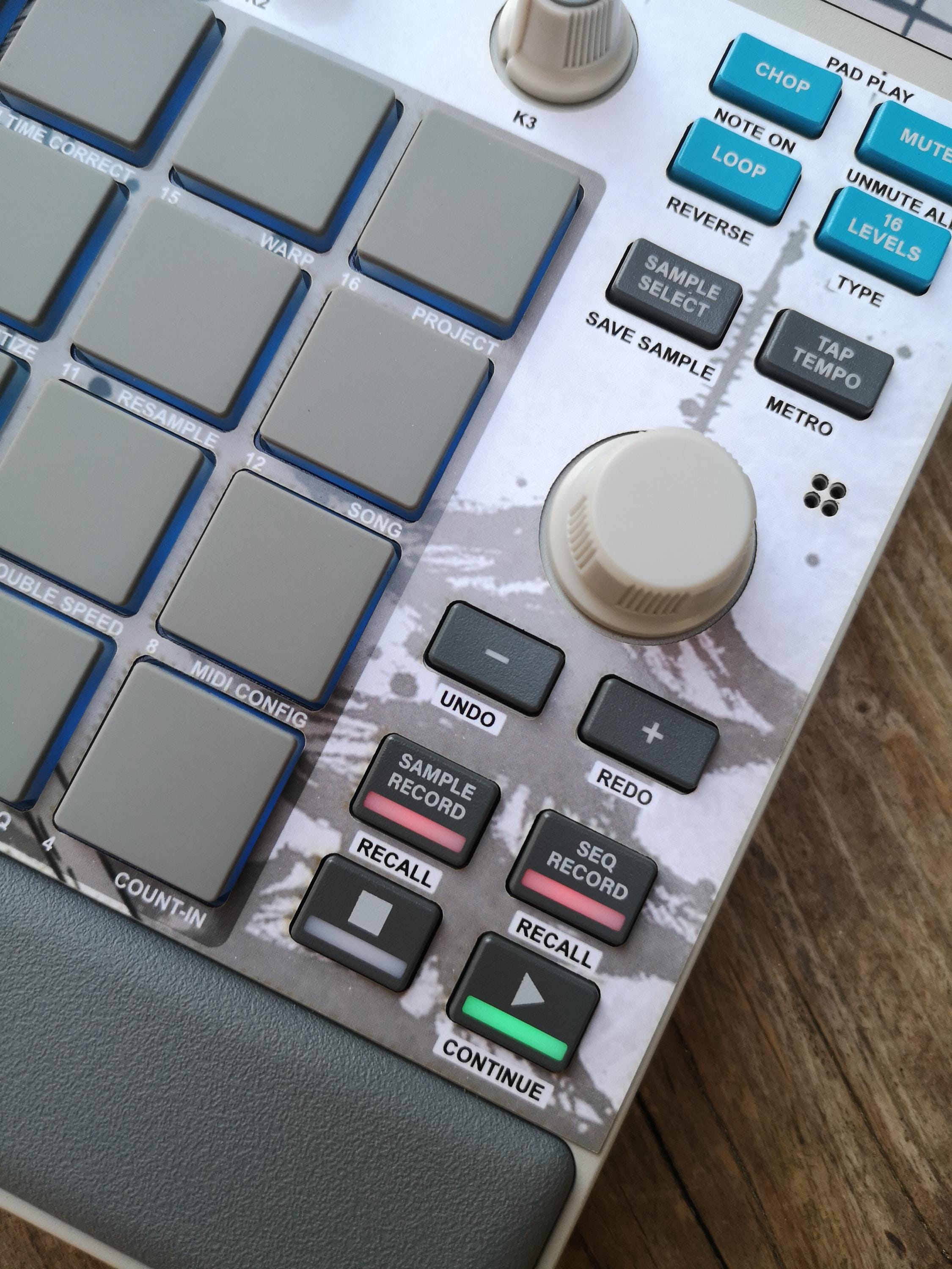 Afro Samurai 01 - AKAI MPC Sample Skin