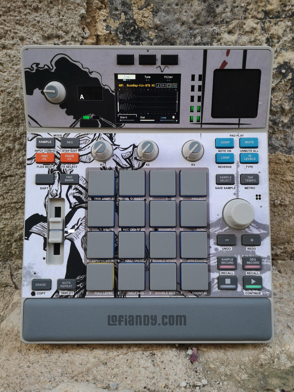 Afro Samurai 01 - AKAI MPC Sample Skin - Lofi Andy