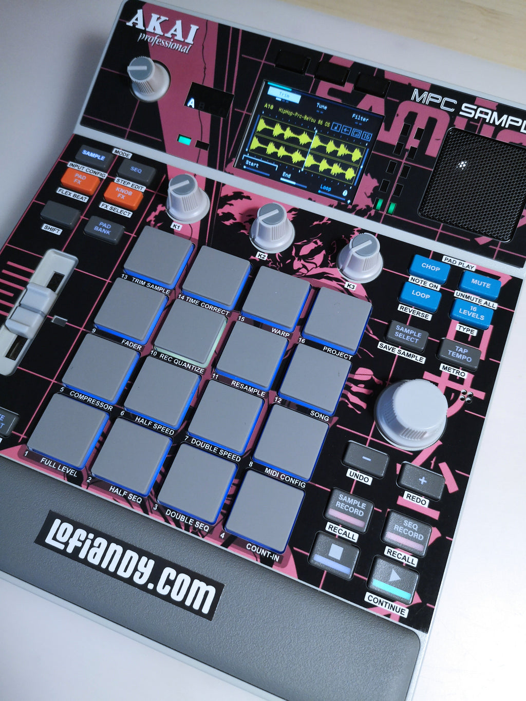 Afro Samurai 02 - AKAI MPC Sample Skin - Lofi Andy