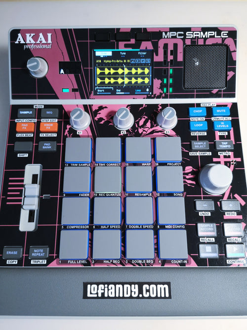 Afro Samurai 02 - AKAI MPC Sample Skin - Lofi Andy