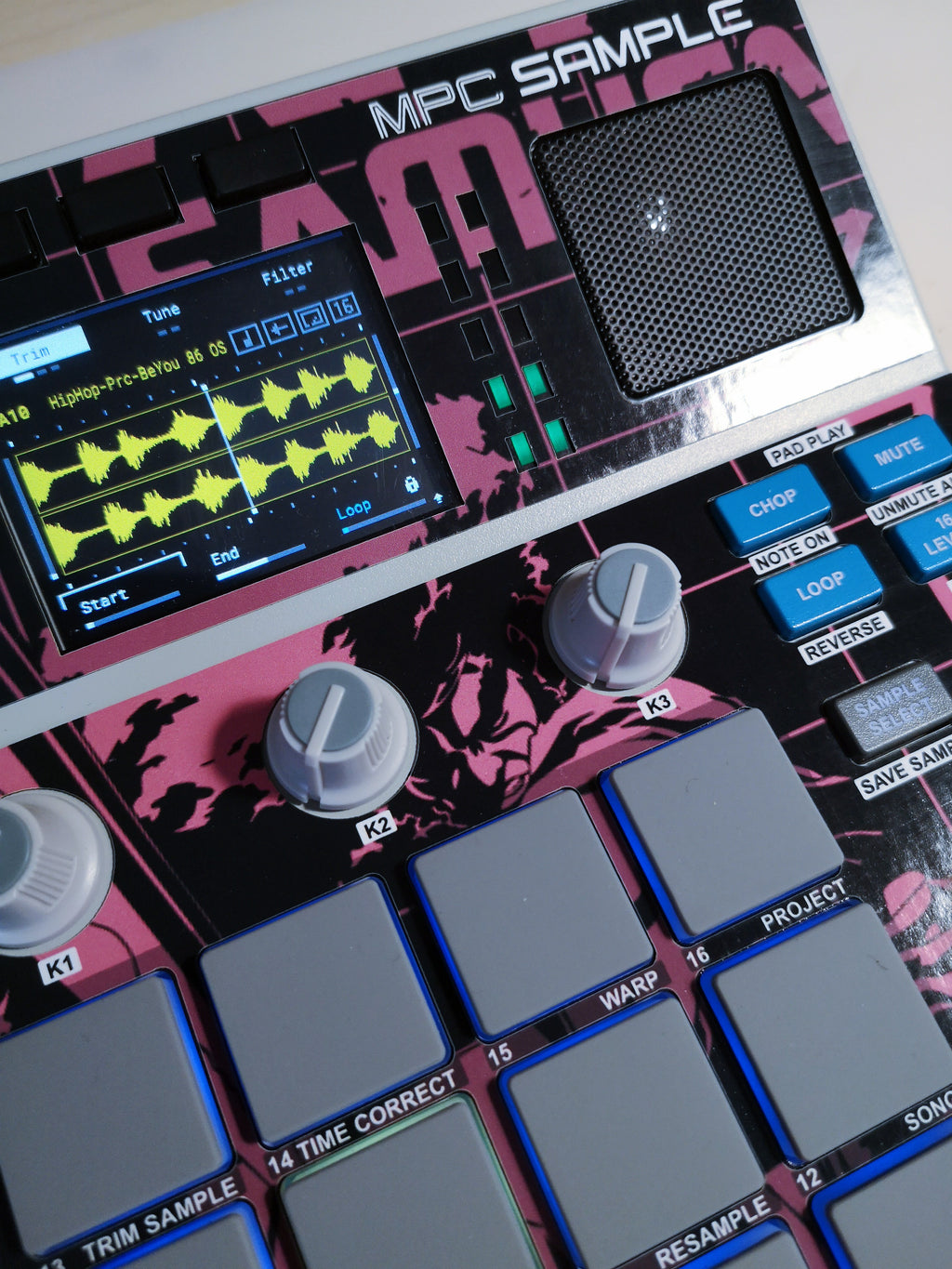 Afro Samurai 02 - AKAI MPC Sample Skin - Lofi Andy