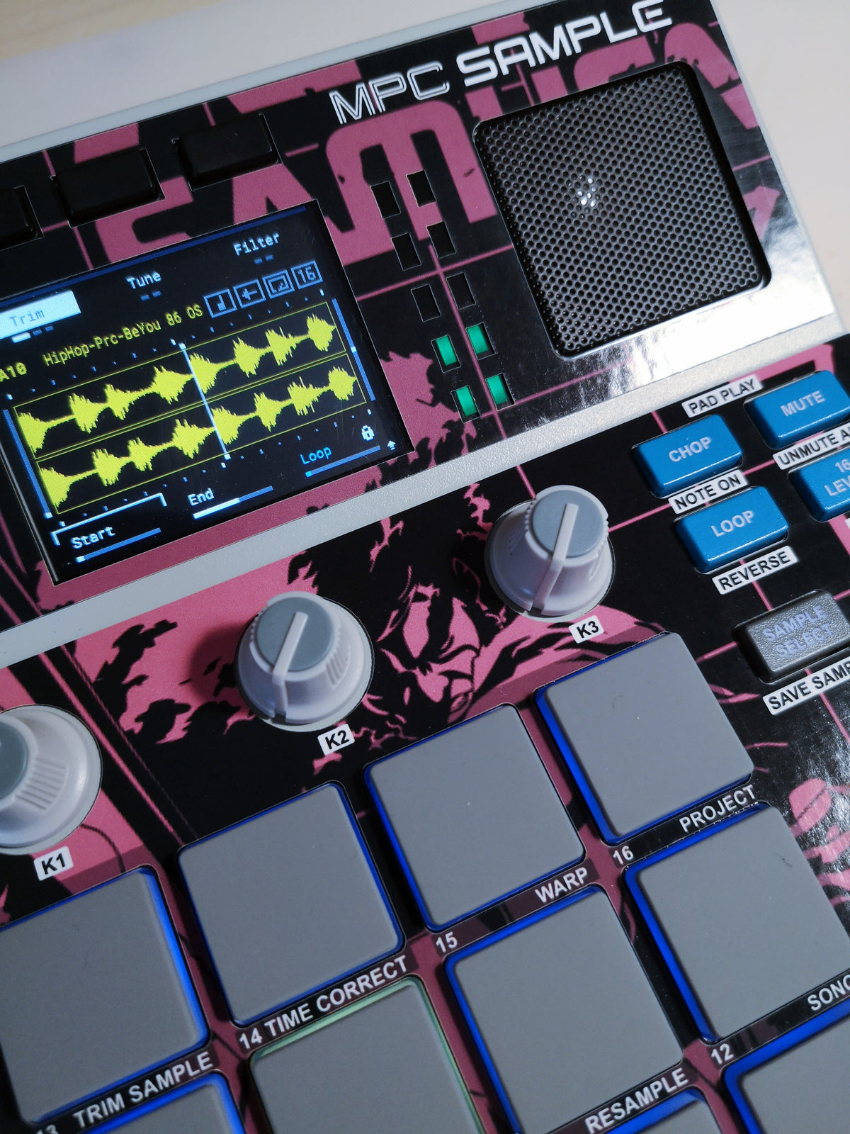 Afro Samurai 02 - AKAI MPC Sample Skin - Lofi Andy