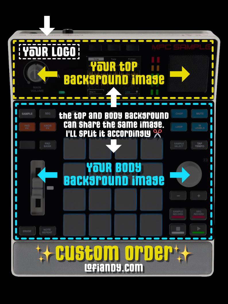 MPC Sample Custom Skin