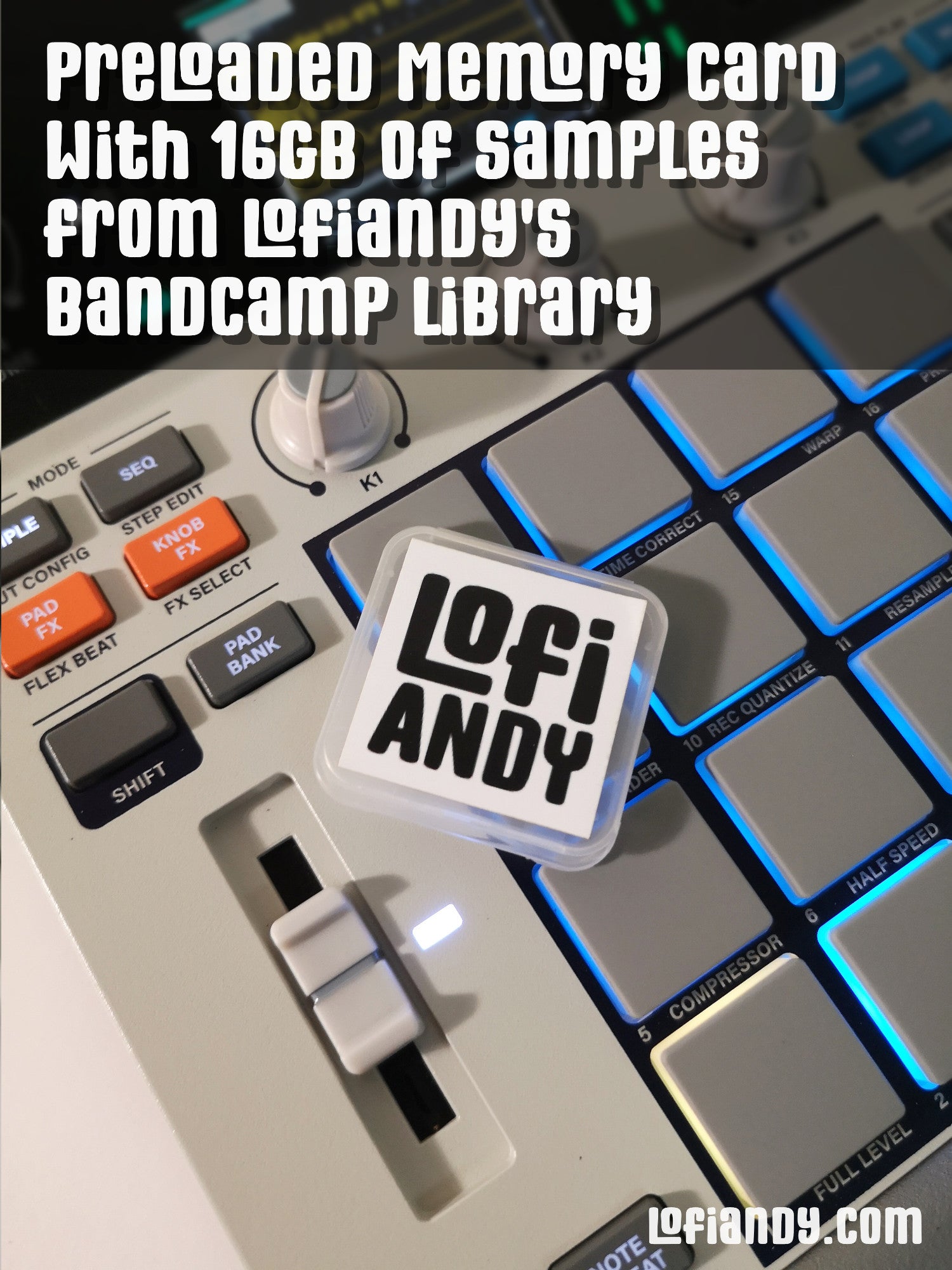 Preloaded Sound Pack Card – MPC Sample