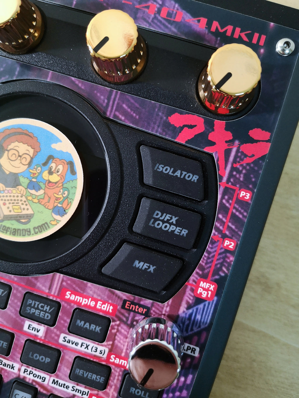 AKIRA - Roland SP-404 MKII Skin - Lofi Andy