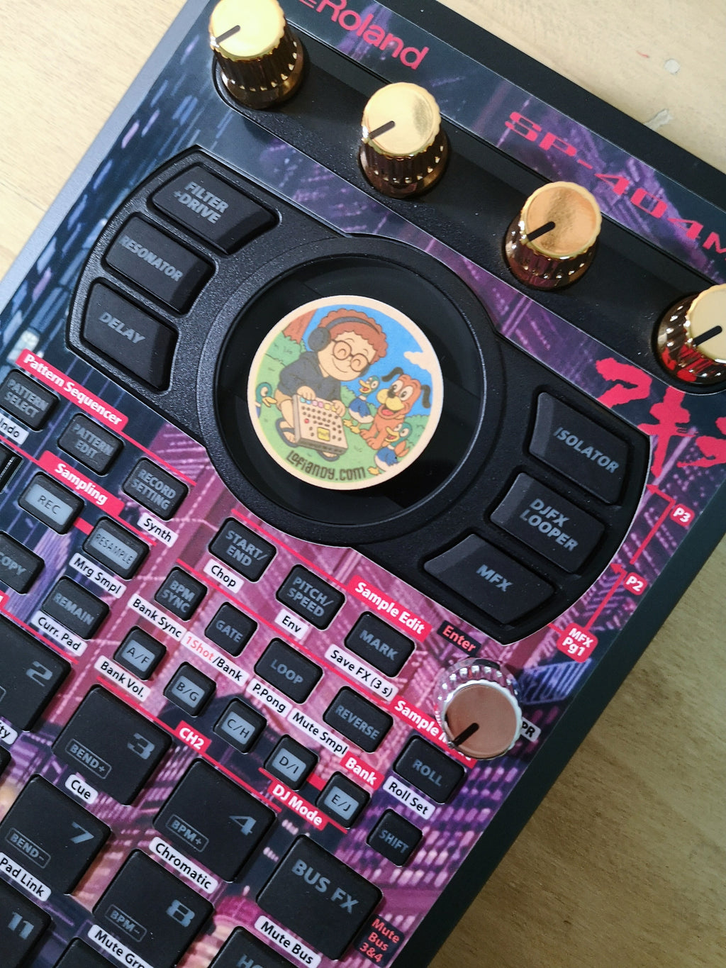 AKIRA - Roland SP-404 MKII Skin - Lofi Andy
