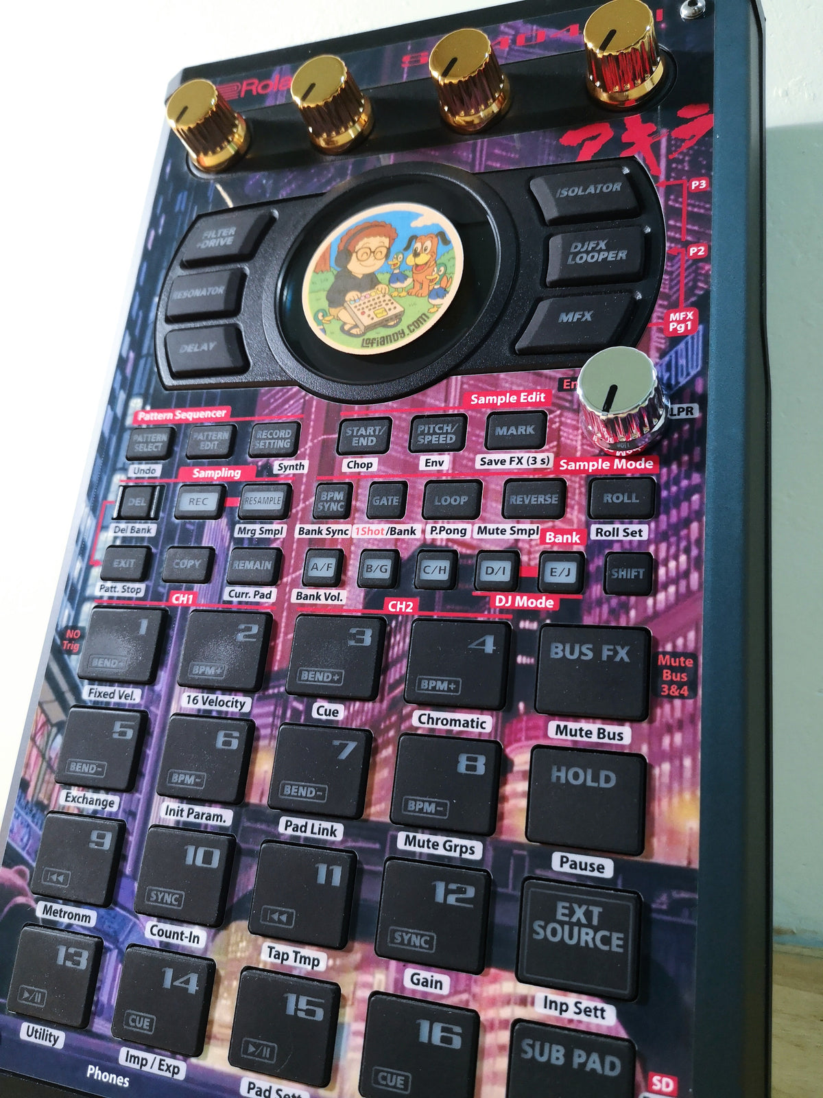 AKIRA - Roland SP-404 MKII Skin - Lofi Andy