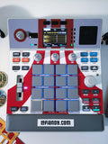 ATARI 01 (white) - AKAI MPC Sample Skin - Lofi Andy