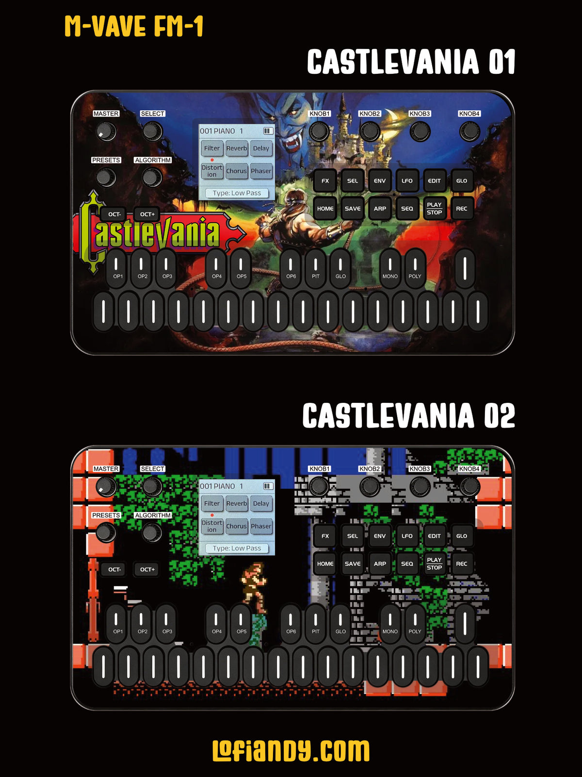 Castlevania | M-VAVE FM-1 Skin - Lofi Andy