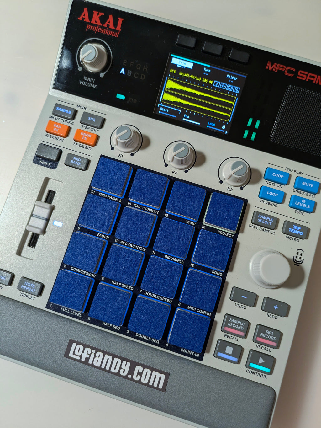 MPC Sample Colored  Felt Pads