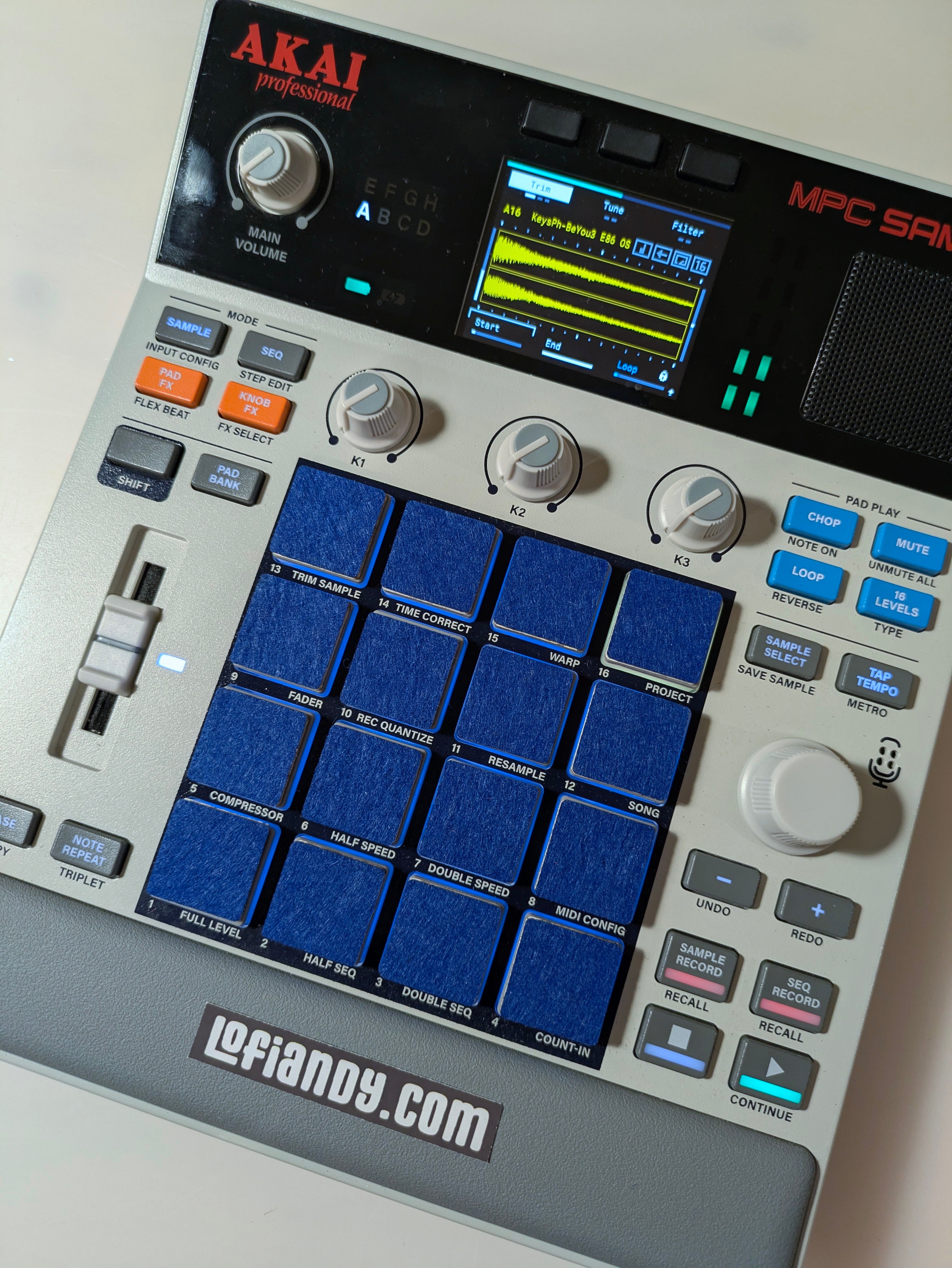 MPC Sample Colored  Felt Pads