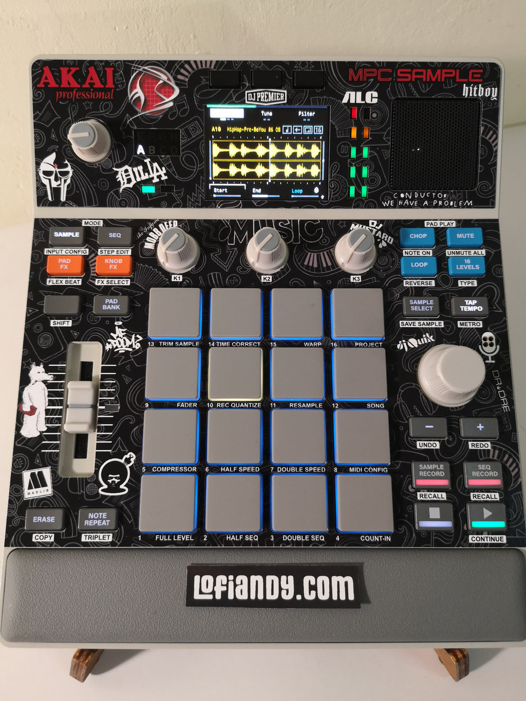 MPC Sample Custom Skin - Lofi Andy