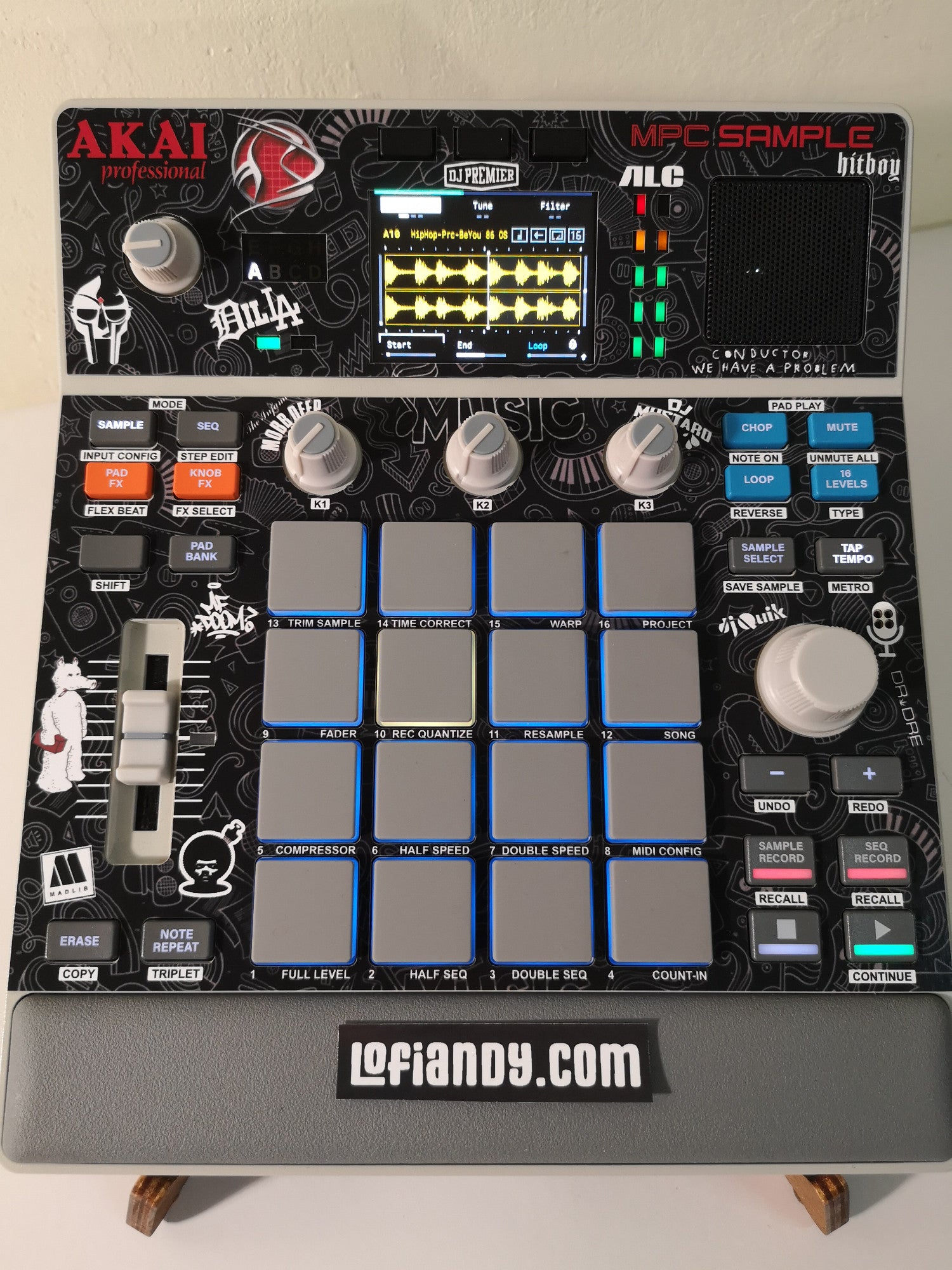 MPC Sample Custom Skin - Lofi Andy