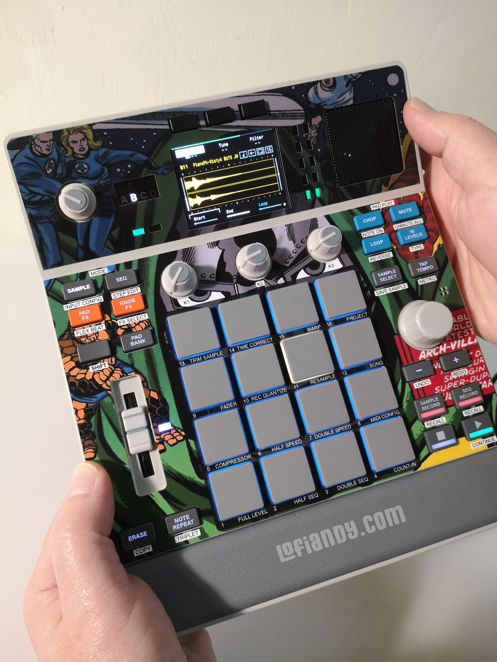 Doctor DOOM 01 - AKAI MPC Sample Skin