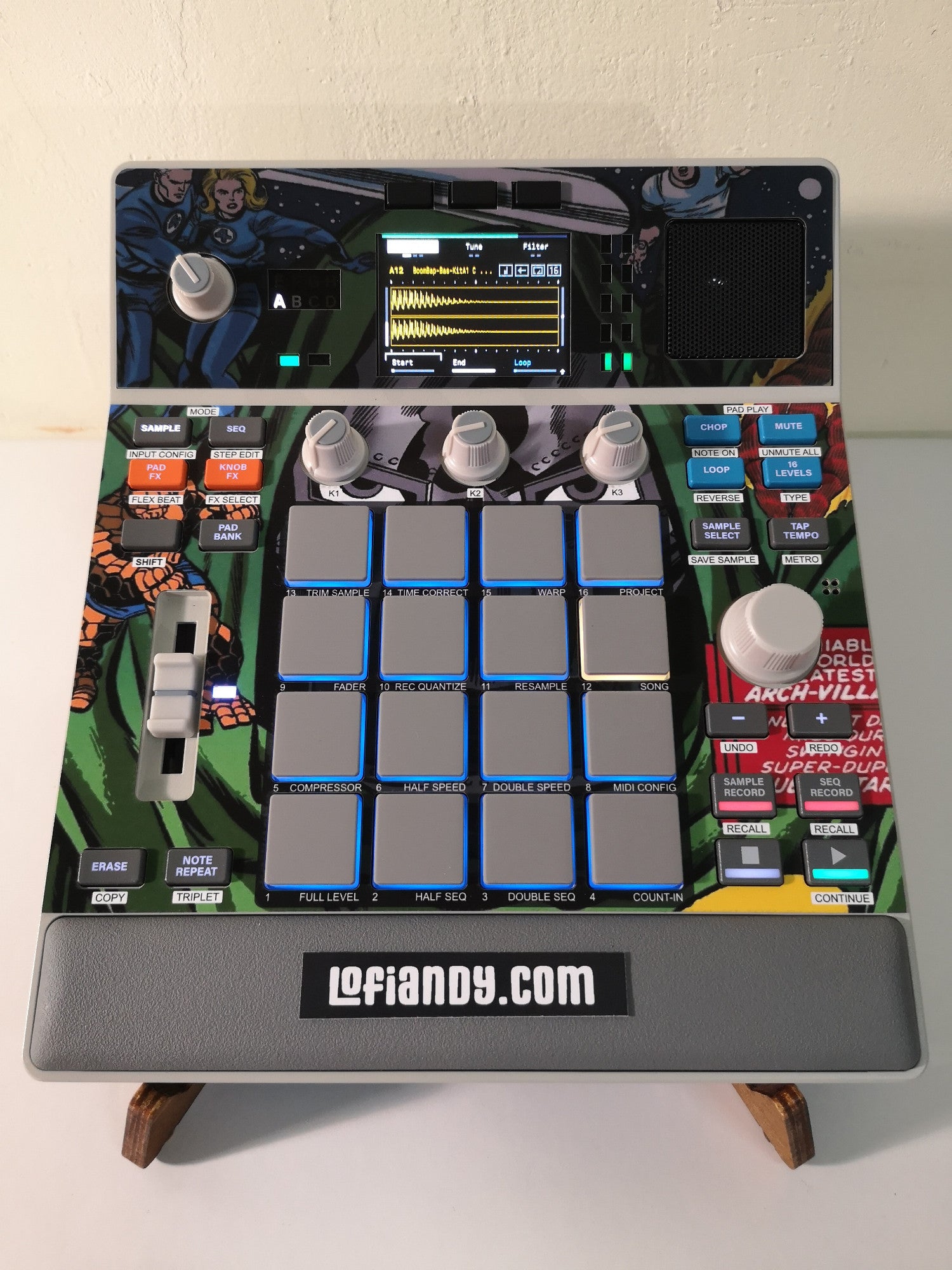 Doctor DOOM 01 - AKAI MPC Sample Skin
