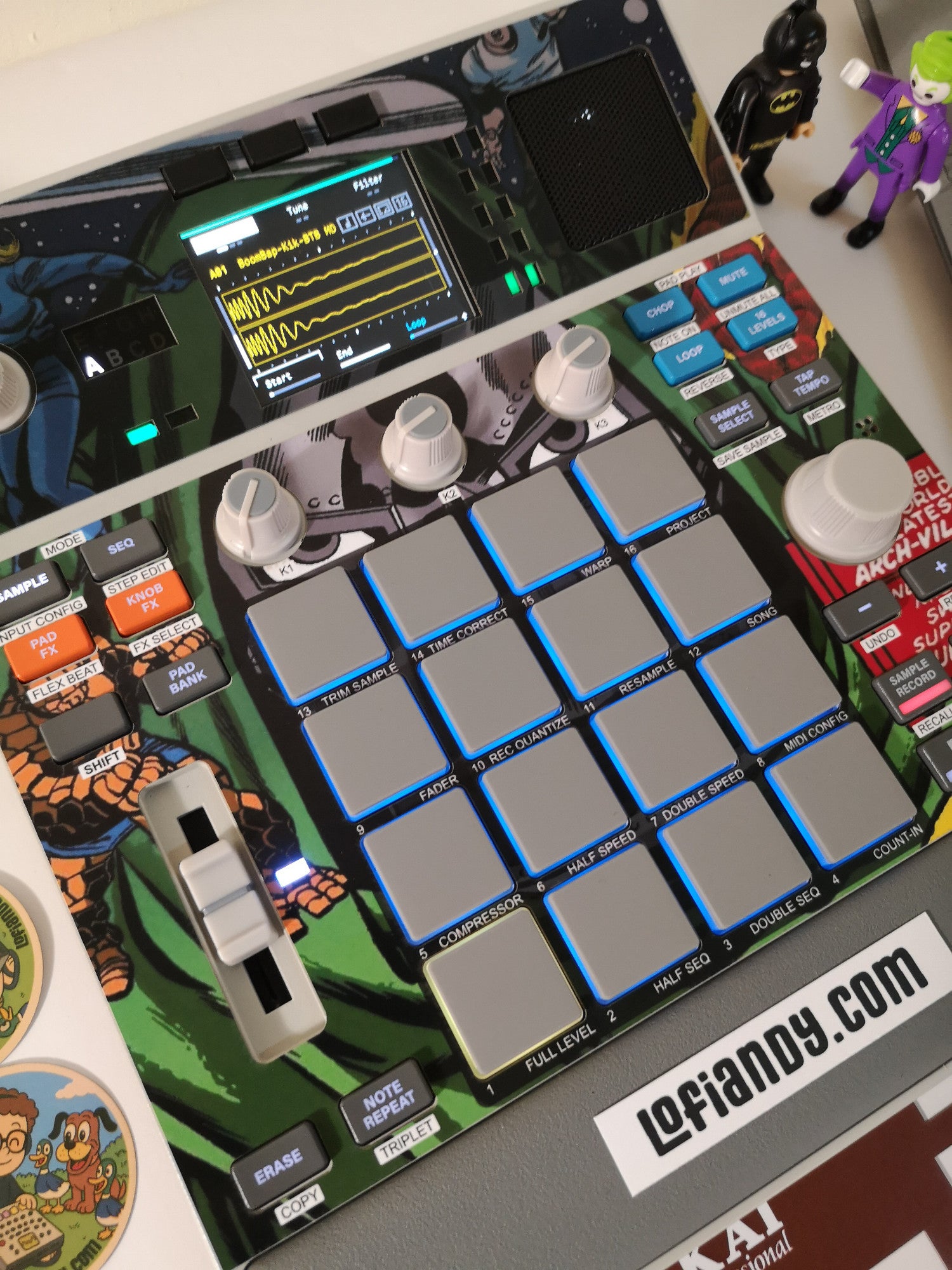 Doctor DOOM 01 - AKAI MPC Sample Skin