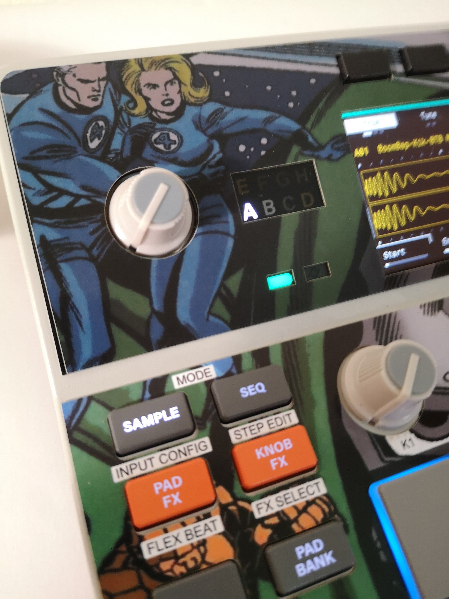 Doctor DOOM 01 - AKAI MPC Sample Skin