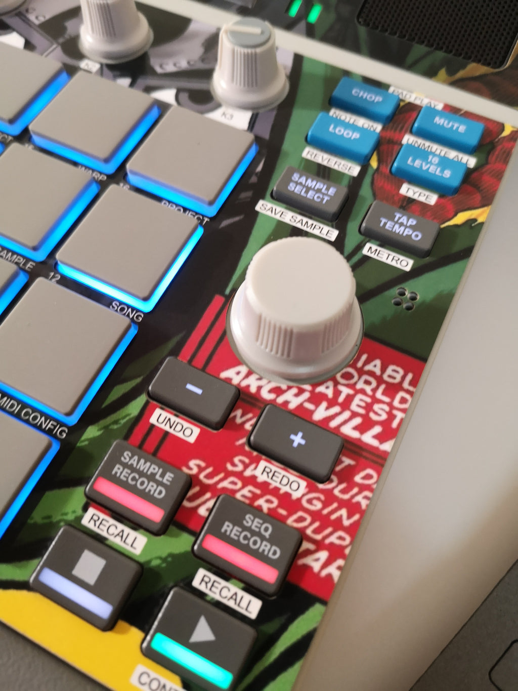 Doctor DOOM 01 - AKAI MPC Sample Skin