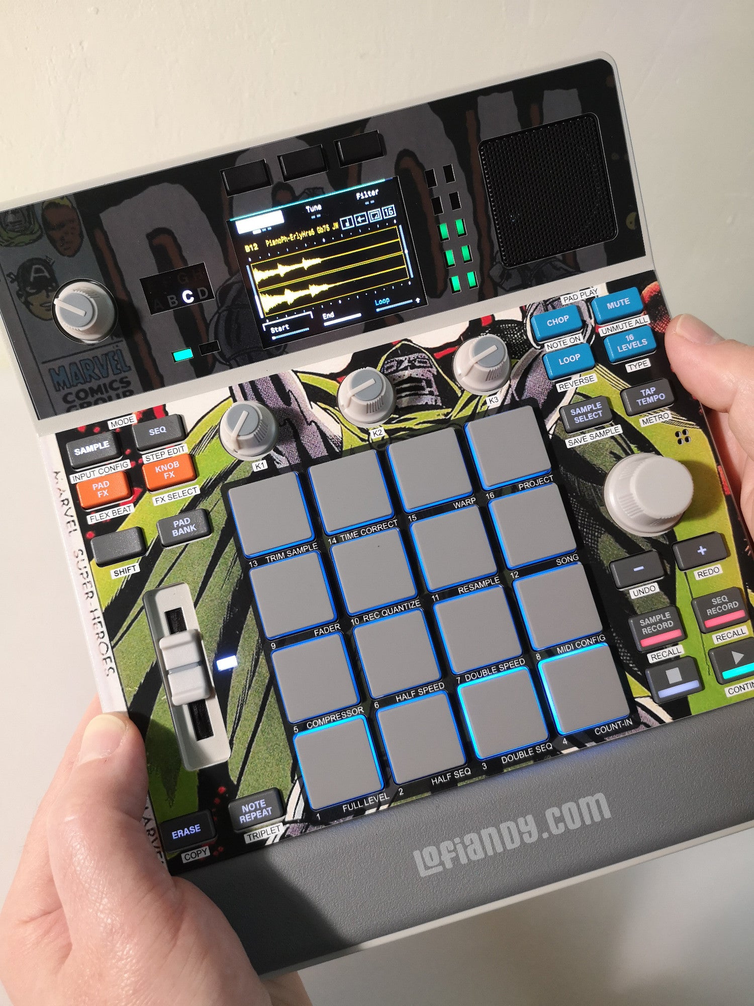 Doctor DOOM 02 - AKAI MPC Sample Skin