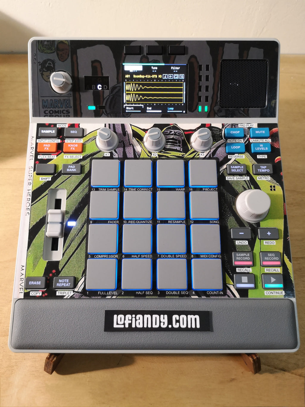 Doctor DOOM 02 - AKAI MPC Sample Skin