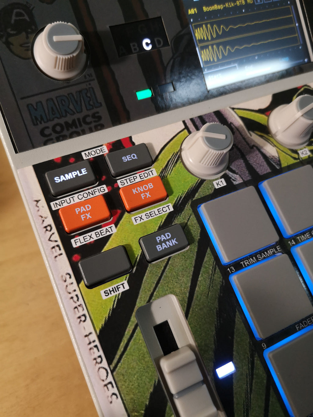 Doctor DOOM 02 - AKAI MPC Sample Skin
