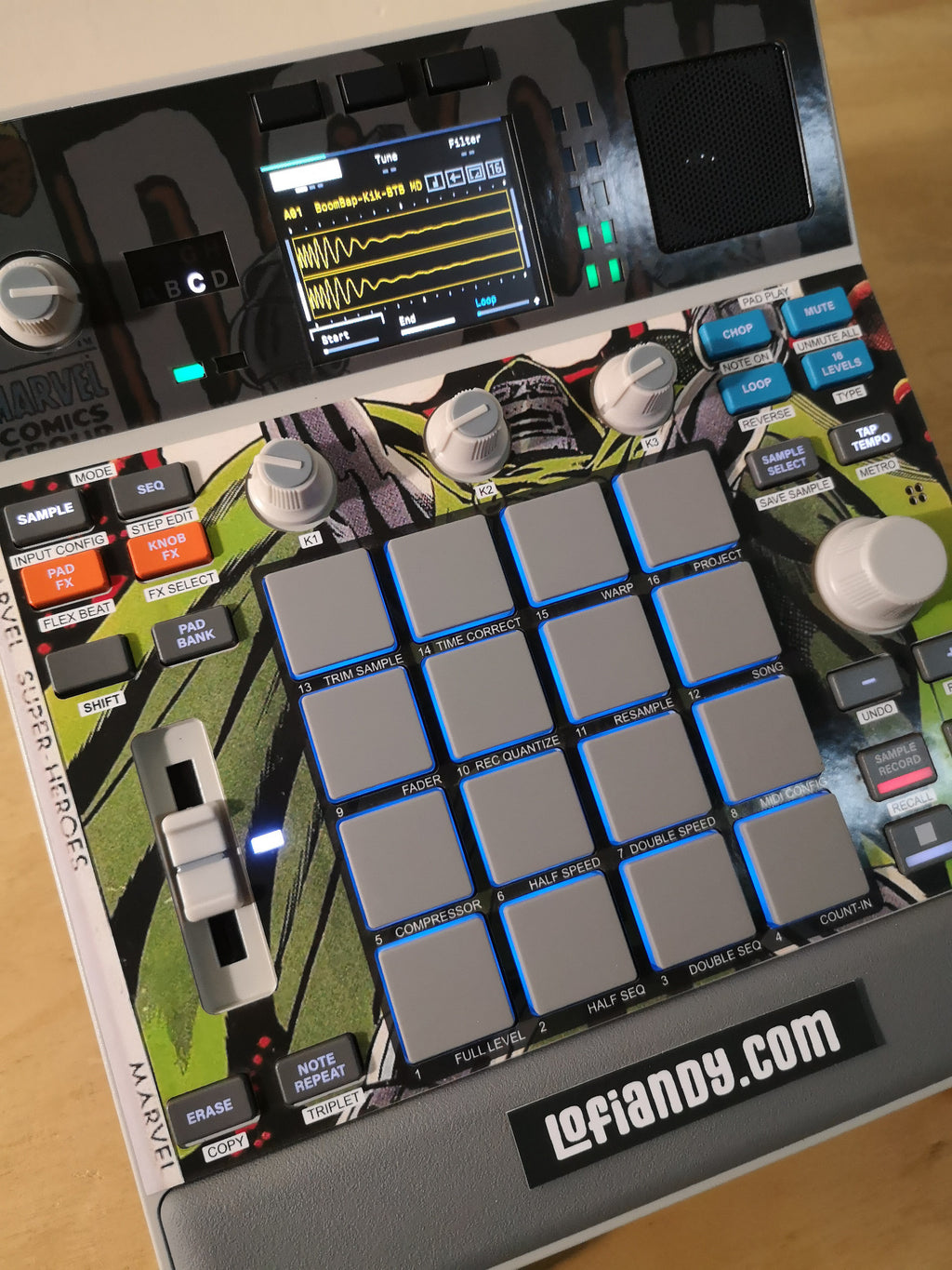 Doctor DOOM 02 - AKAI MPC Sample Skin