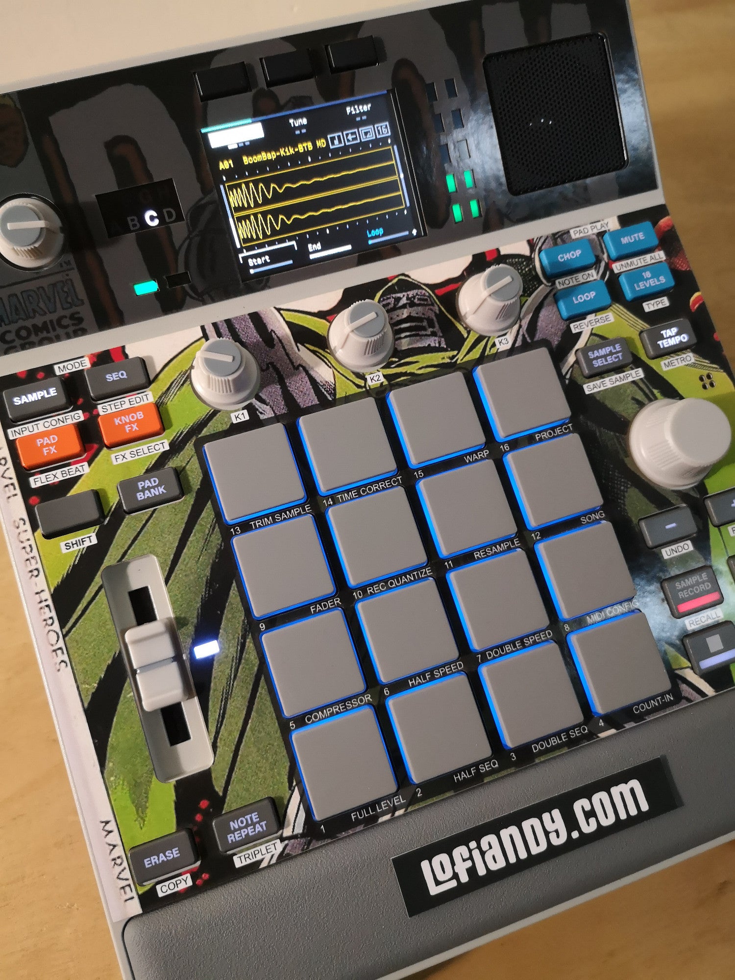 Doctor DOOM 02 - AKAI MPC Sample Skin
