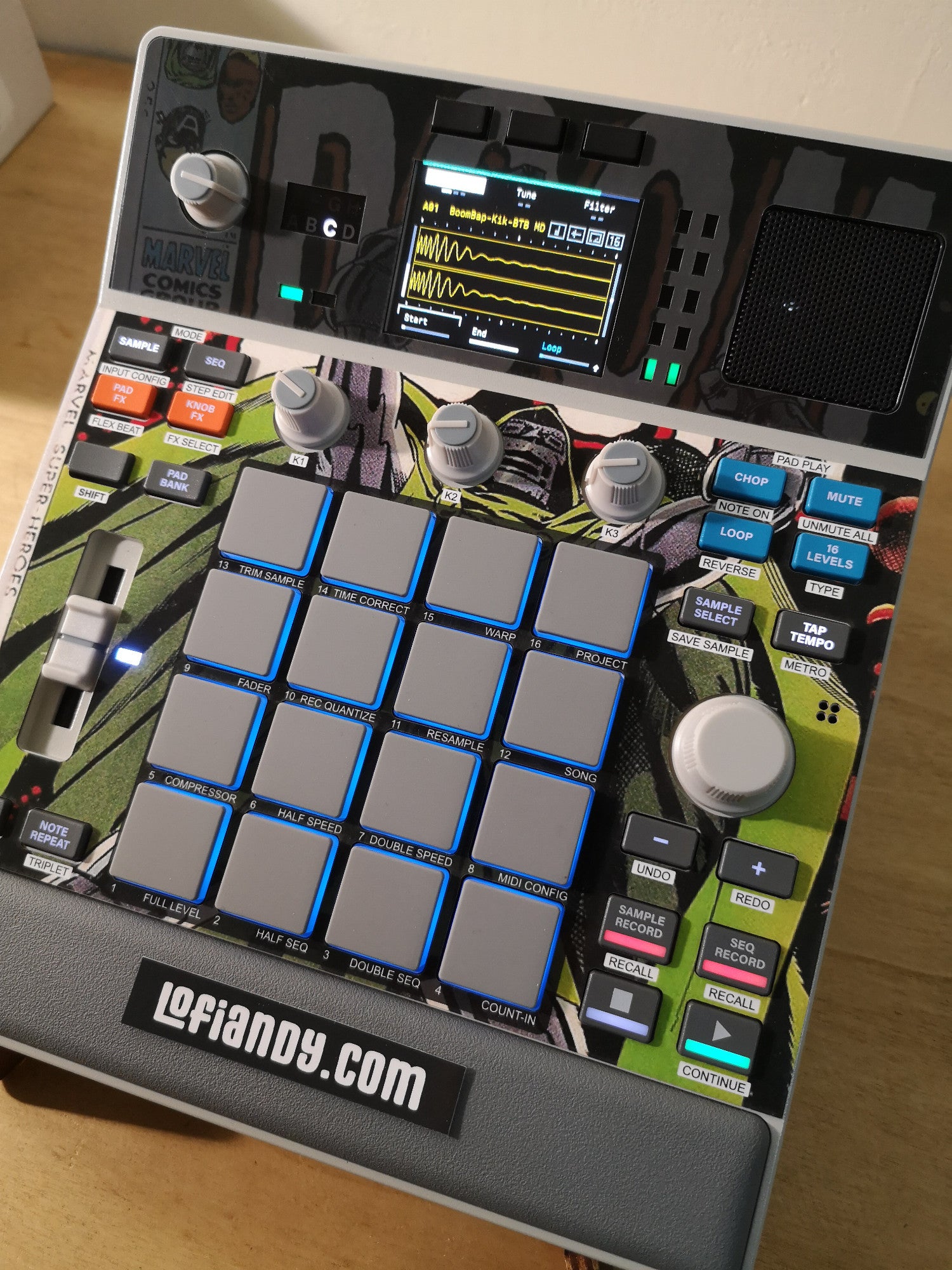 Doctor DOOM 02 - AKAI MPC Sample Skin