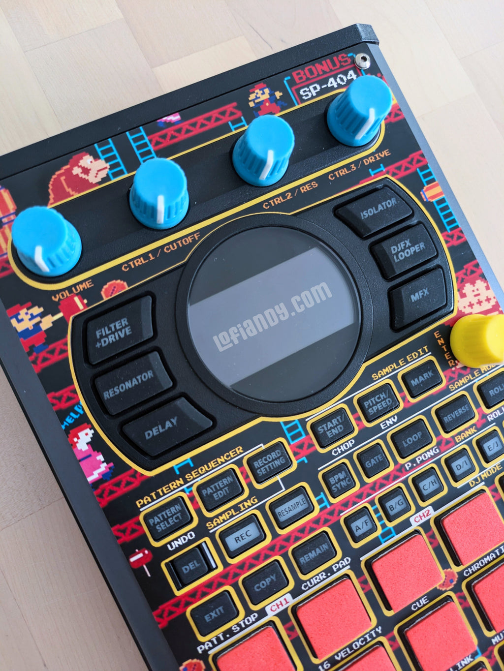 Donkey Kong - Roland SP-404 MKII Skin