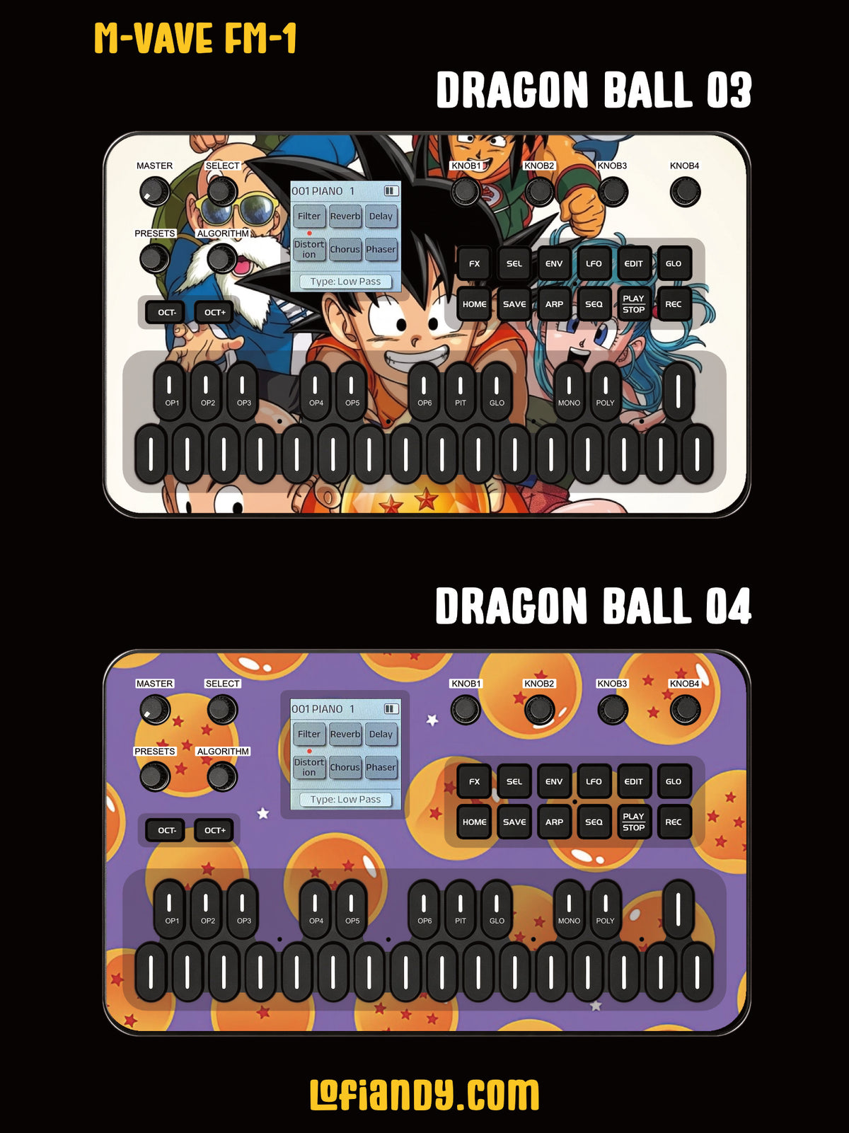 Dragon Ball 03-04 | M-VAVE FM-1 Skin - Lofi Andy
