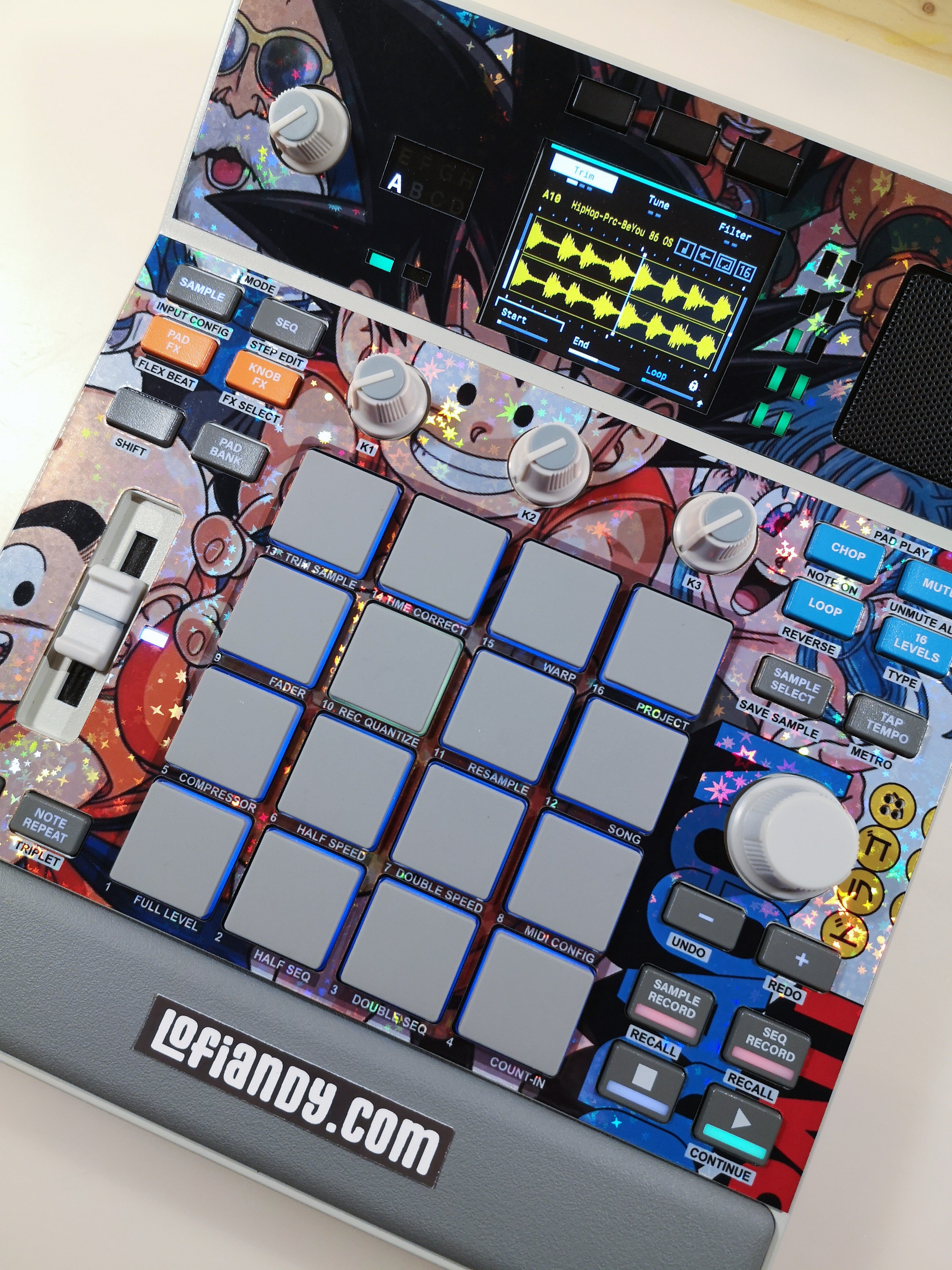 Dragon Ball - Special Holographic - AKAI MPC Sample Skin