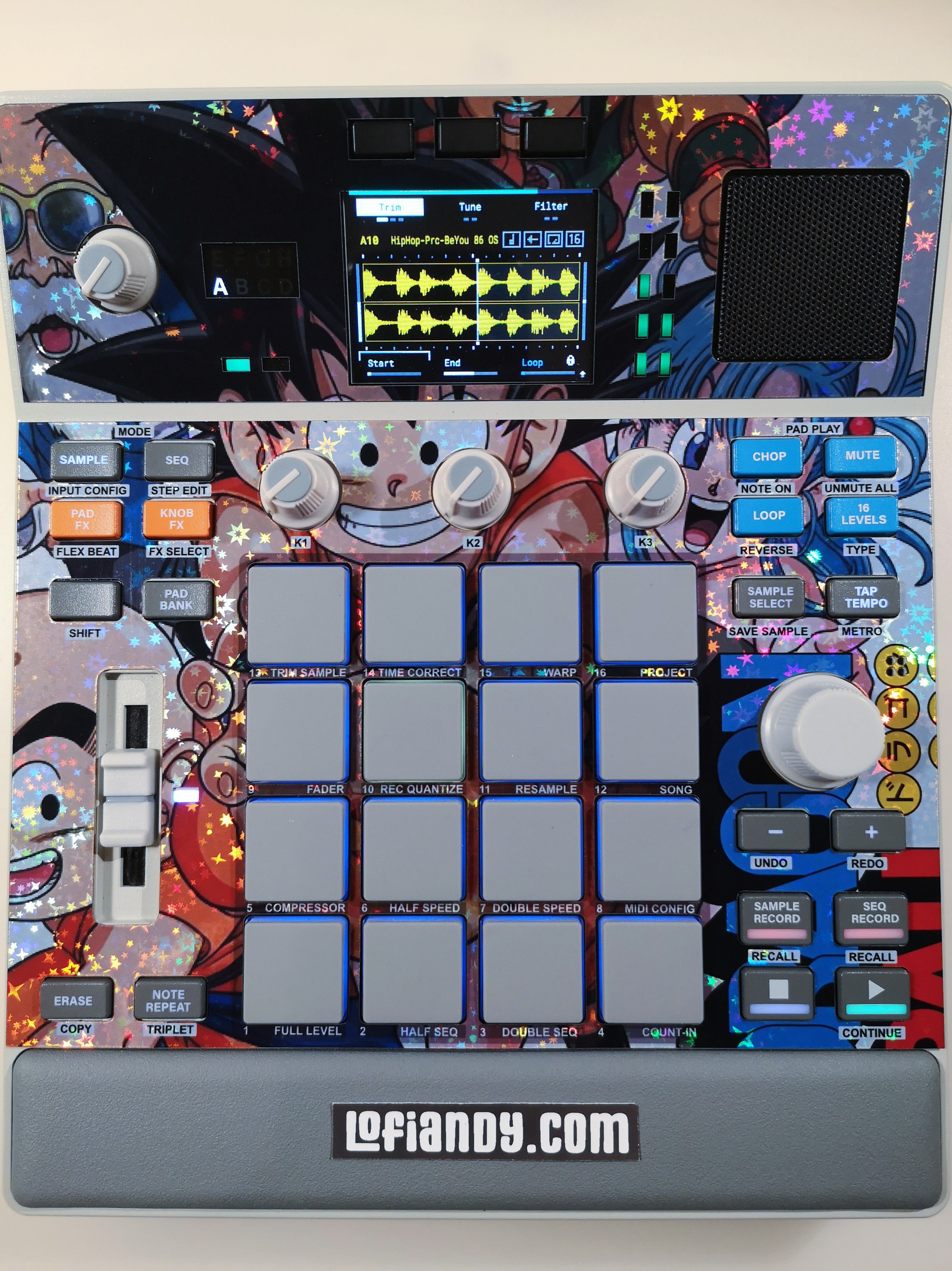 Dragon Ball - Special Holographic - AKAI MPC Sample Skin