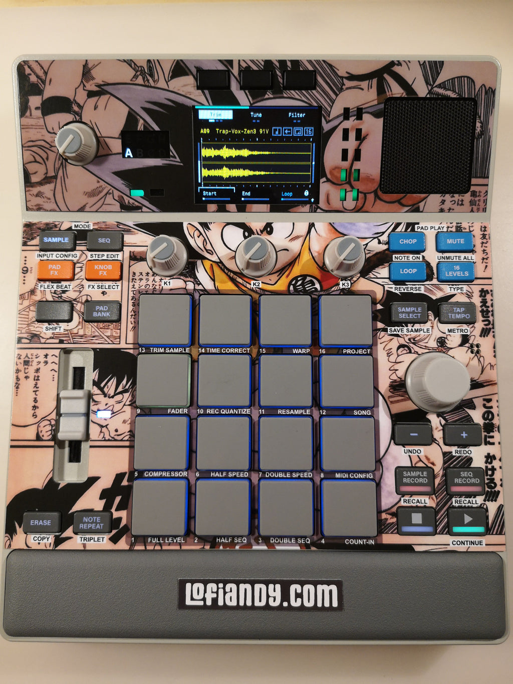Dragon Ball Z -Manga - AKAI MPC Sample Skin