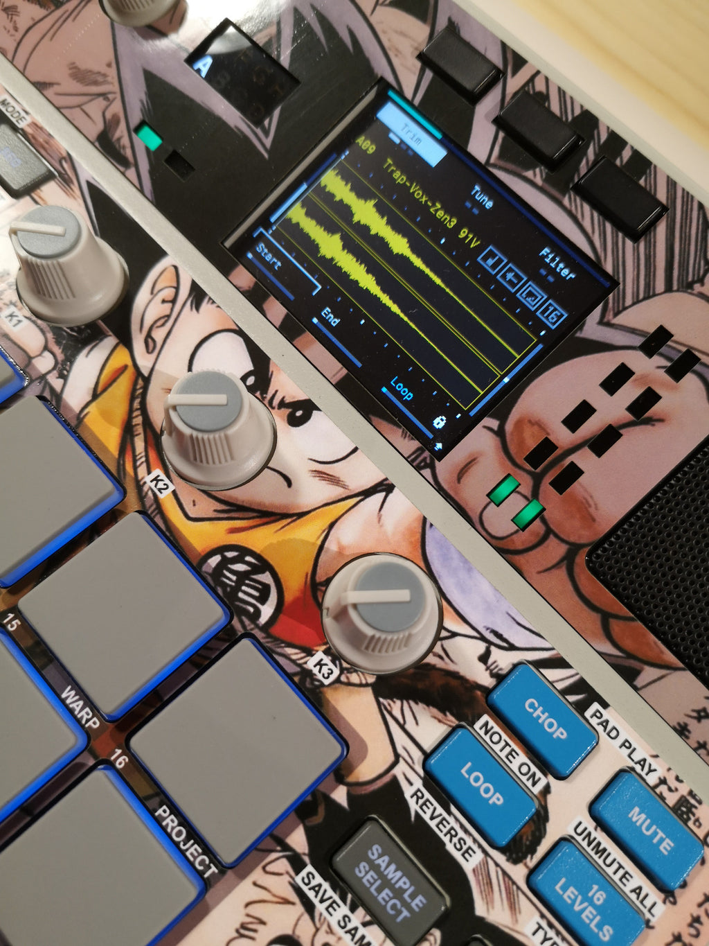 Dragon Ball Z -Manga - AKAI MPC Sample Skin
