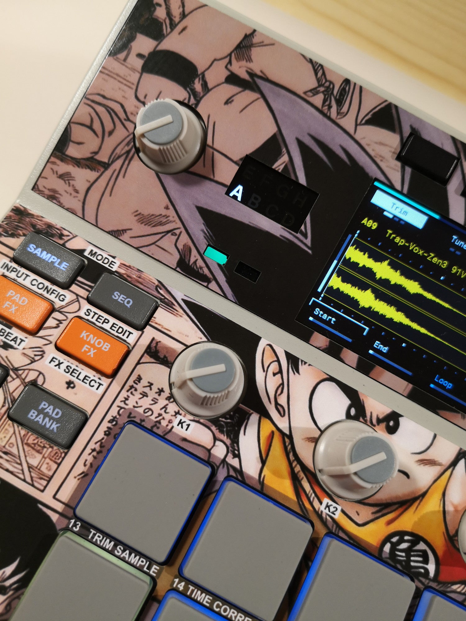 Dragon Ball Z -Manga - AKAI MPC Sample Skin