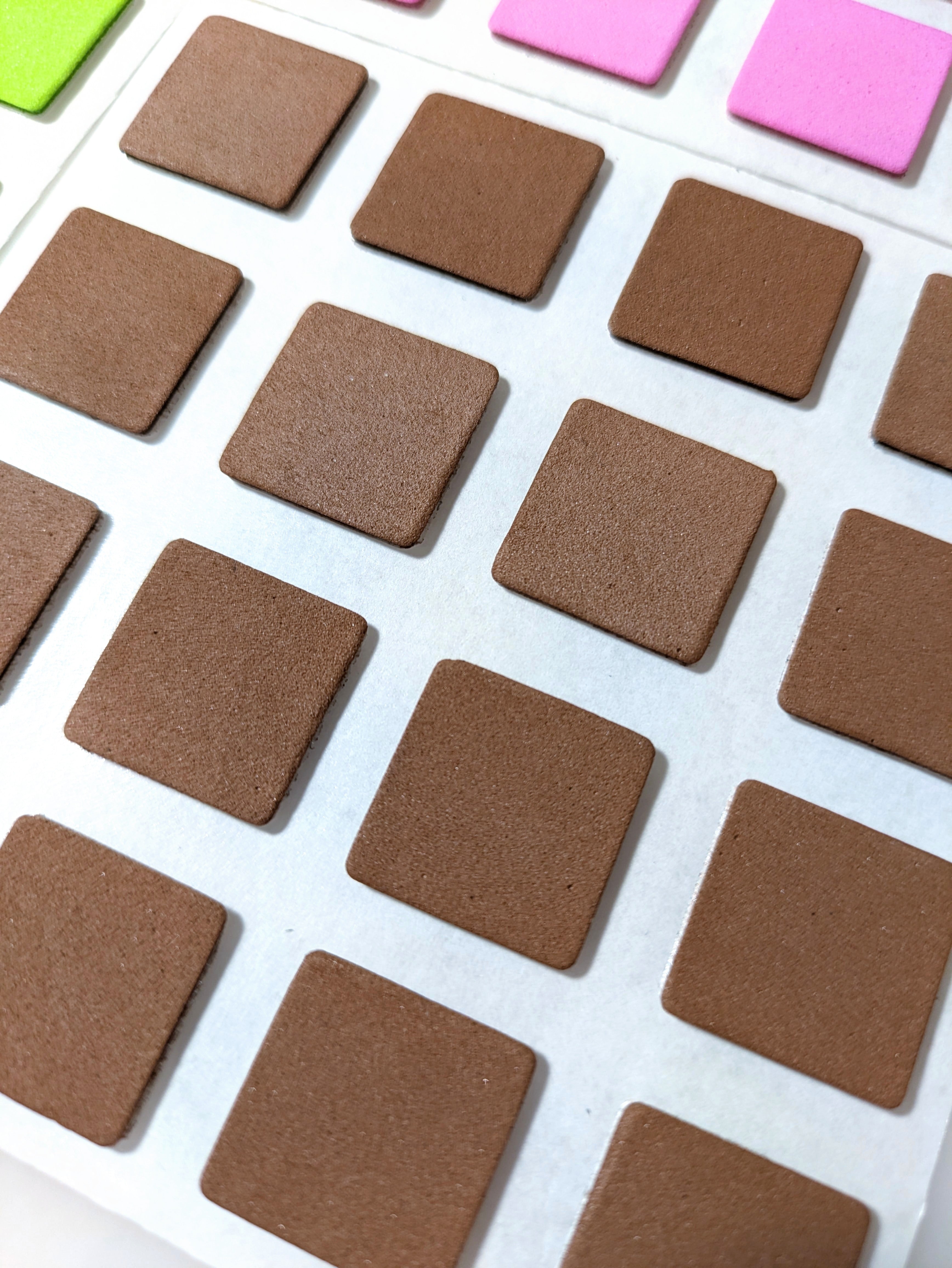 Sampler Colored Foam Pads