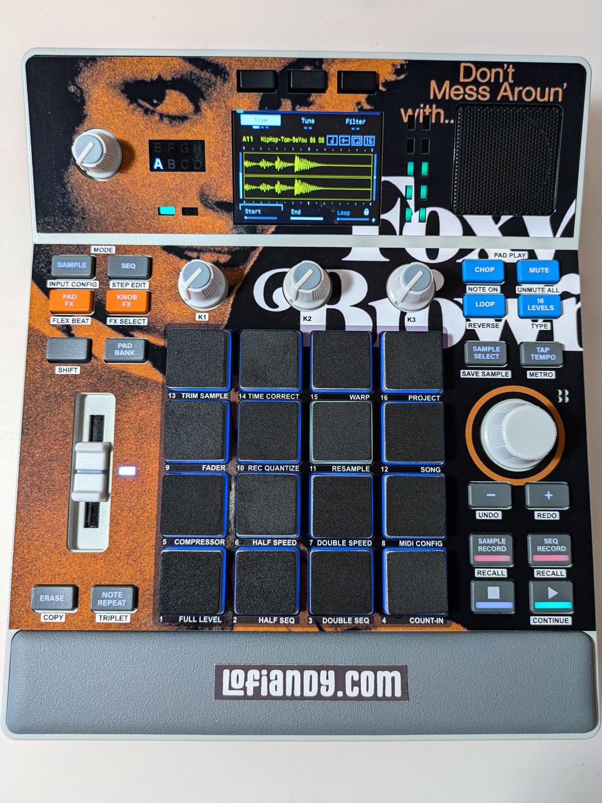 Foxy Brown - AKAI MPC Sample Skin - Lofi Andy