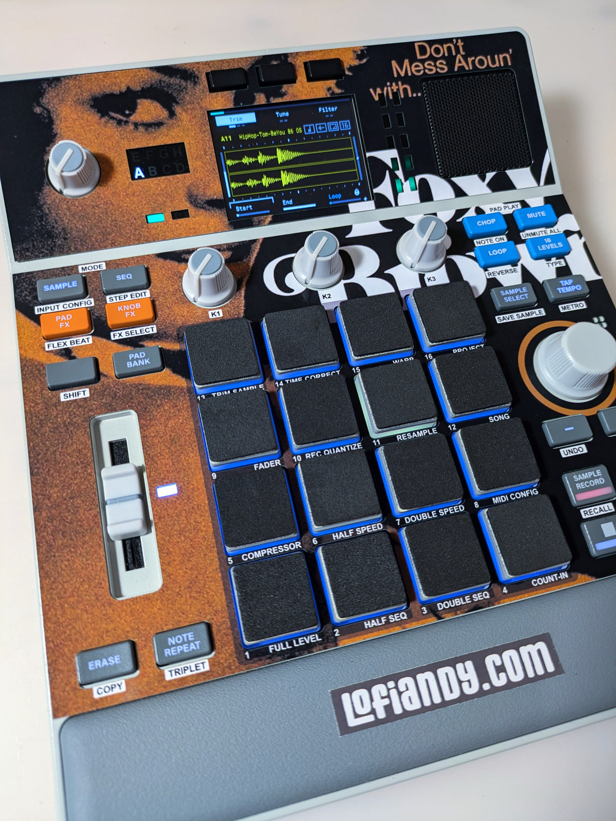 Foxy Brown - AKAI MPC Sample Skin - Lofi Andy