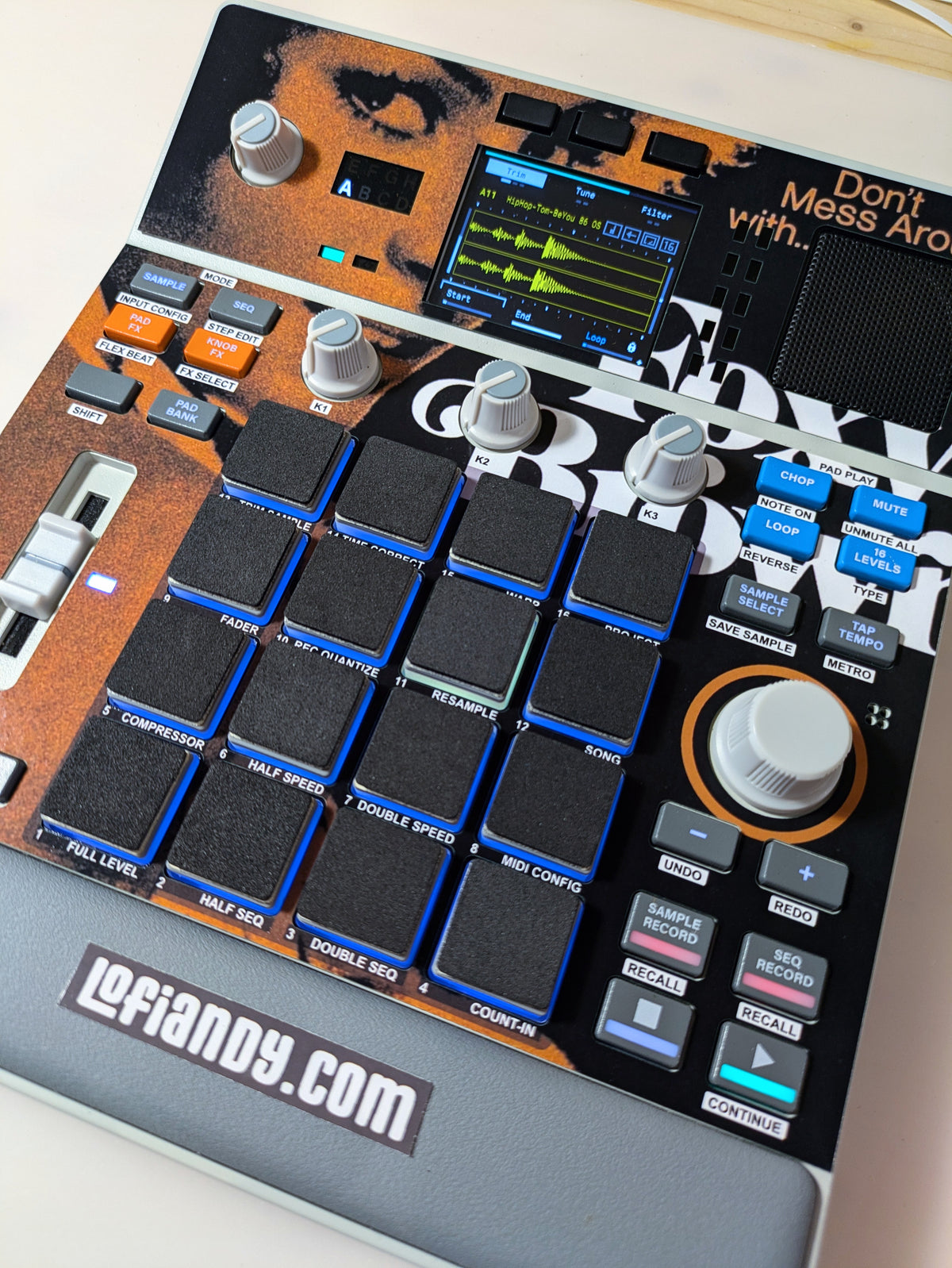 Foxy Brown - AKAI MPC Sample Skin - Lofi Andy