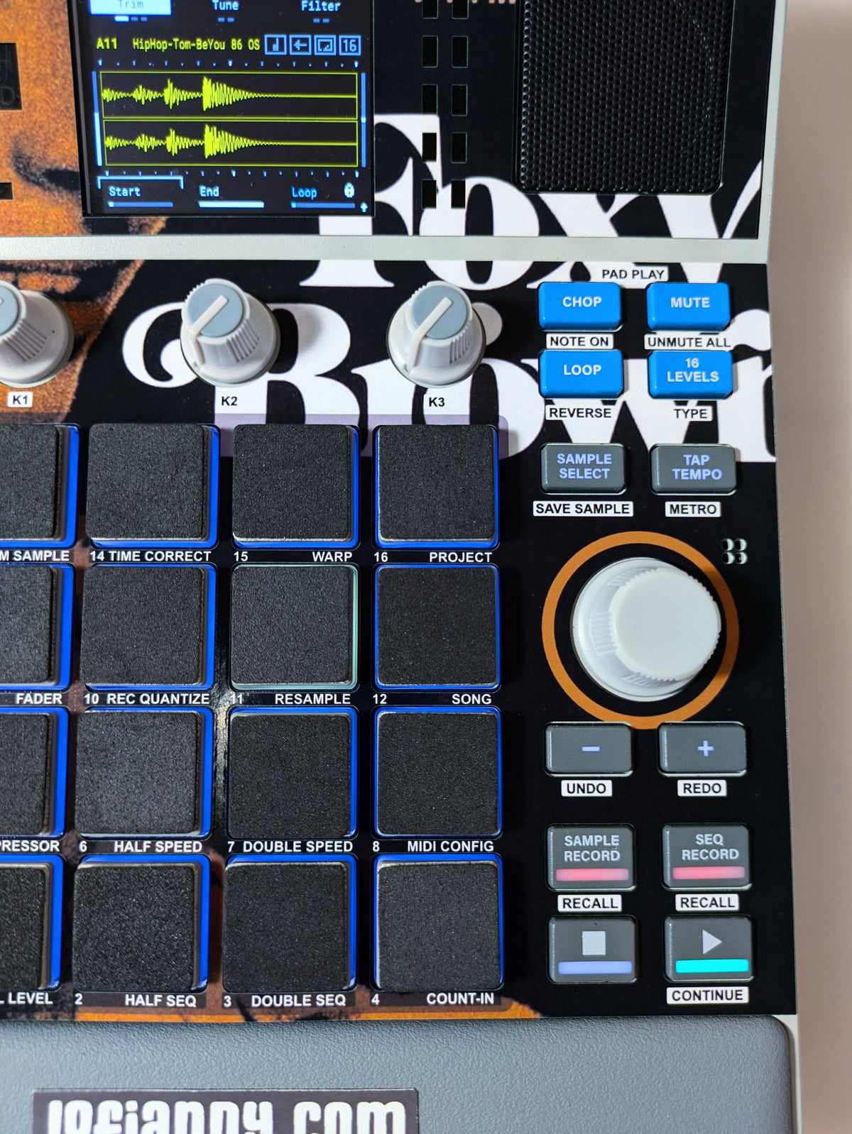 Foxy Brown - AKAI MPC Sample Skin - Lofi Andy