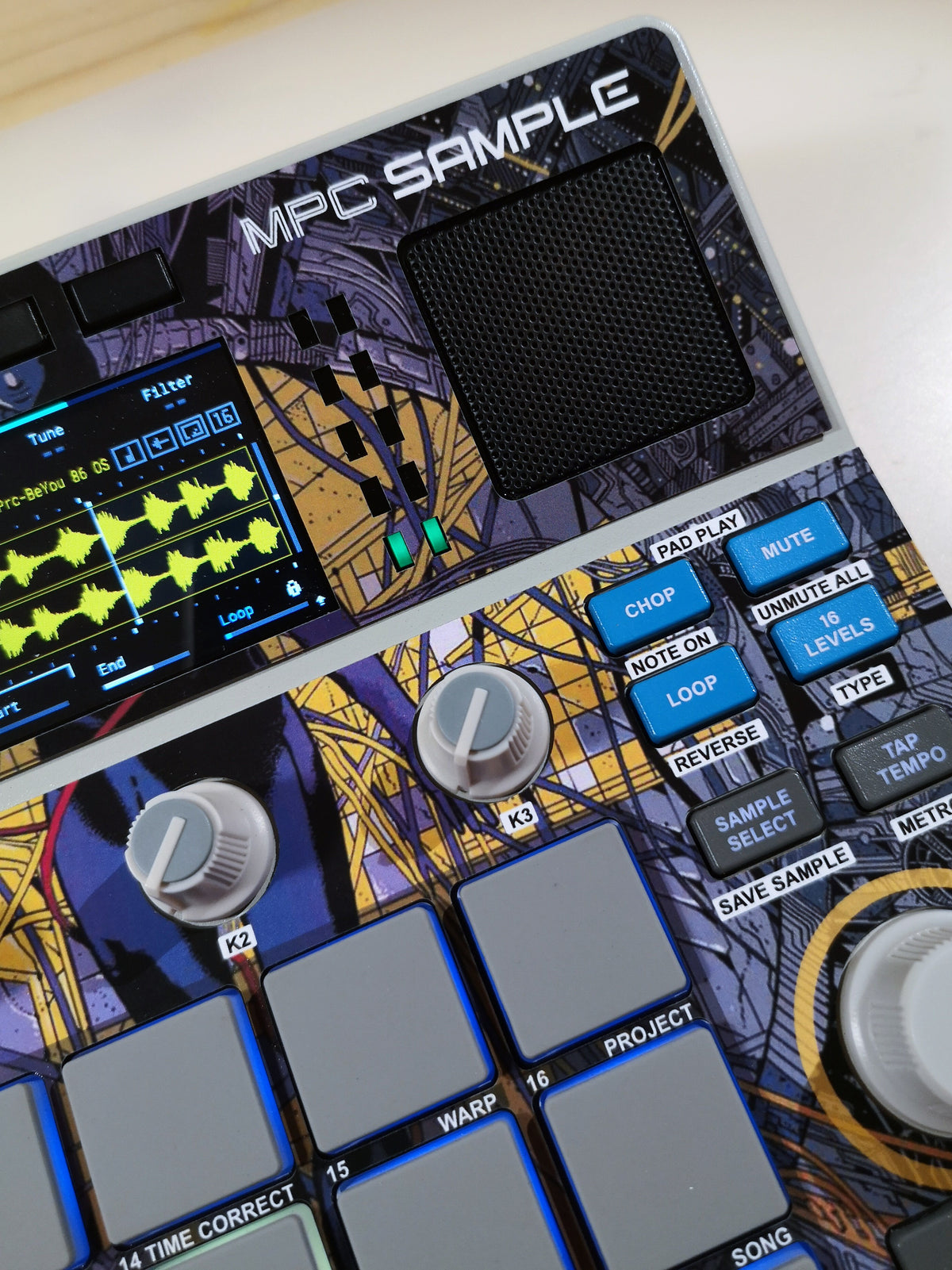 Ghost in the Shell 01 - AKAI MPC Sample Skin