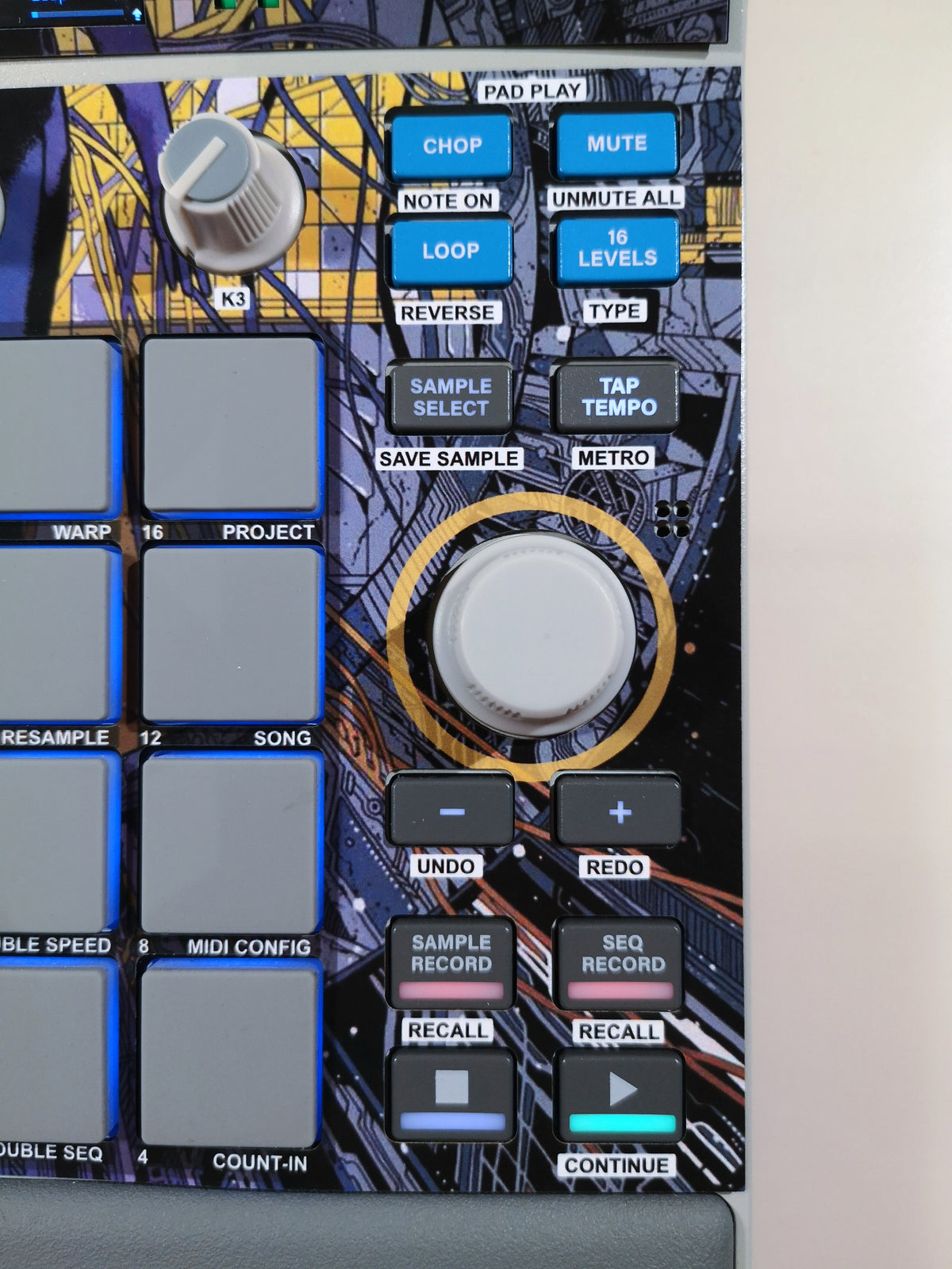 Ghost in the Shell 01 - AKAI MPC Sample Skin