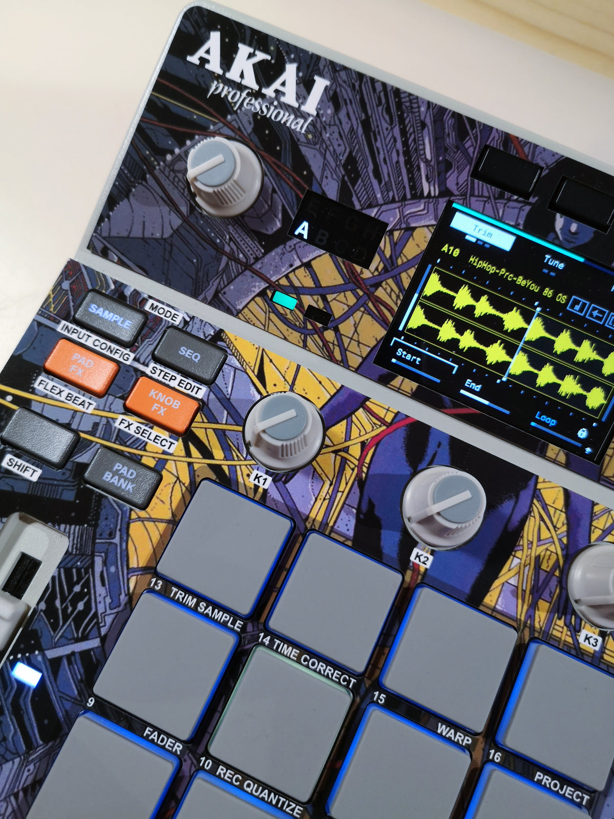Ghost in the Shell 01 - AKAI MPC Sample Skin