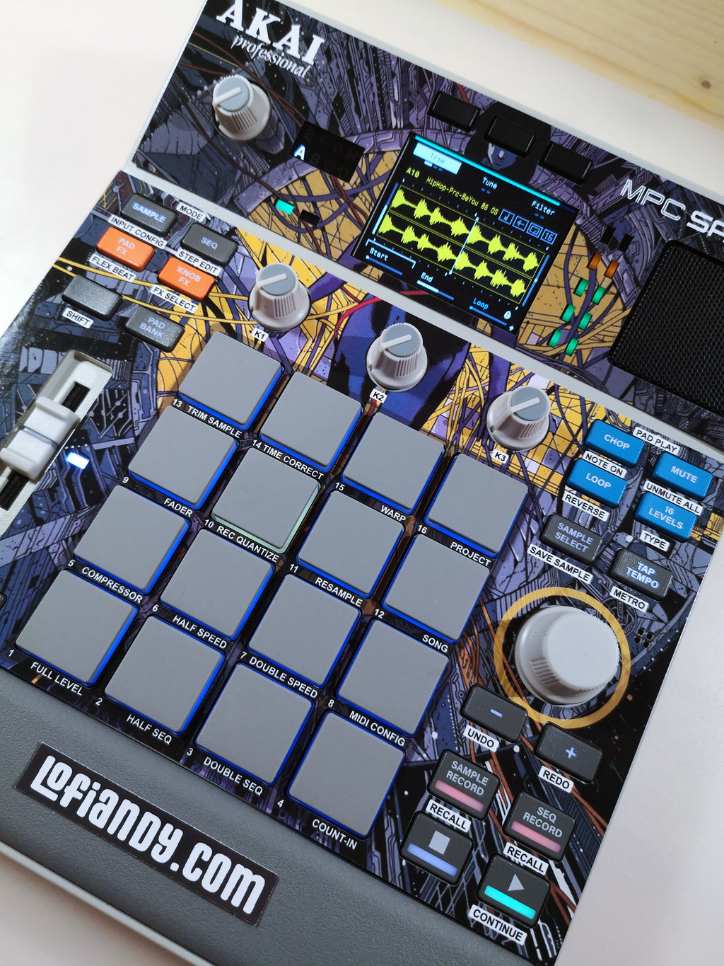 Ghost in the Shell 01 - AKAI MPC Sample Skin