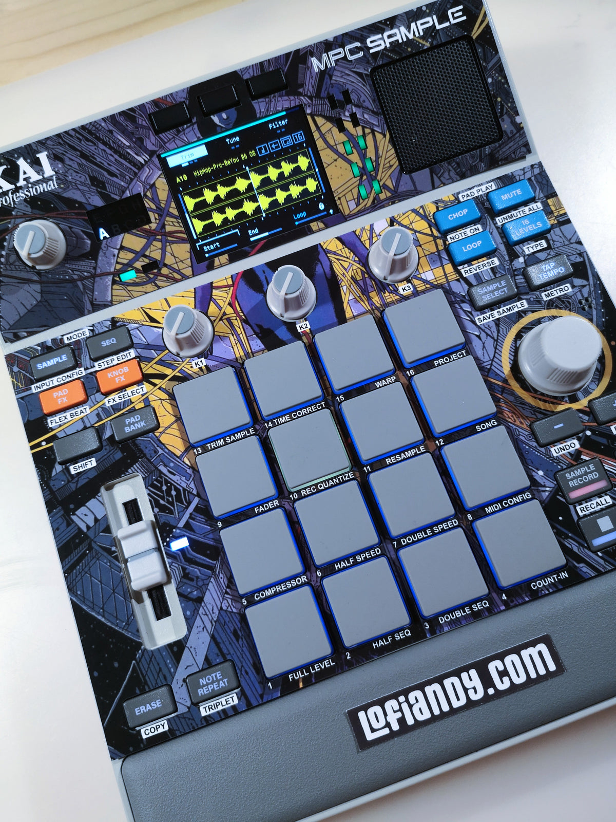 Ghost in the Shell 01 - AKAI MPC Sample Skin