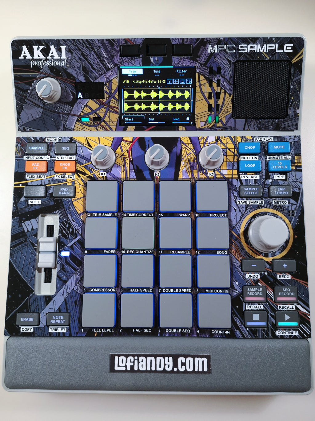 Ghost in the Shell 01 - AKAI MPC Sample Skin