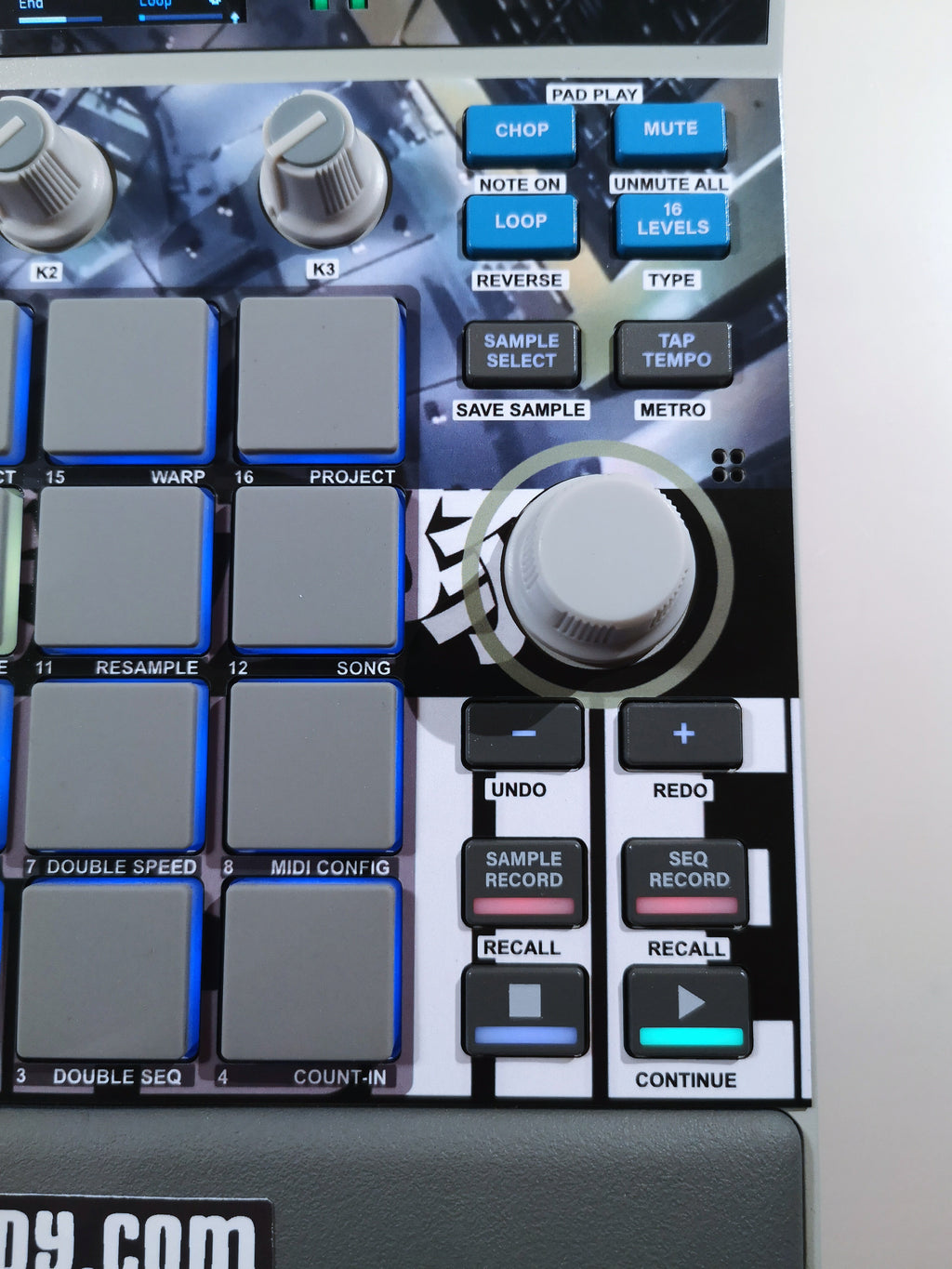 Ghost in the Shell 02 - AKAI MPC Sample Skin