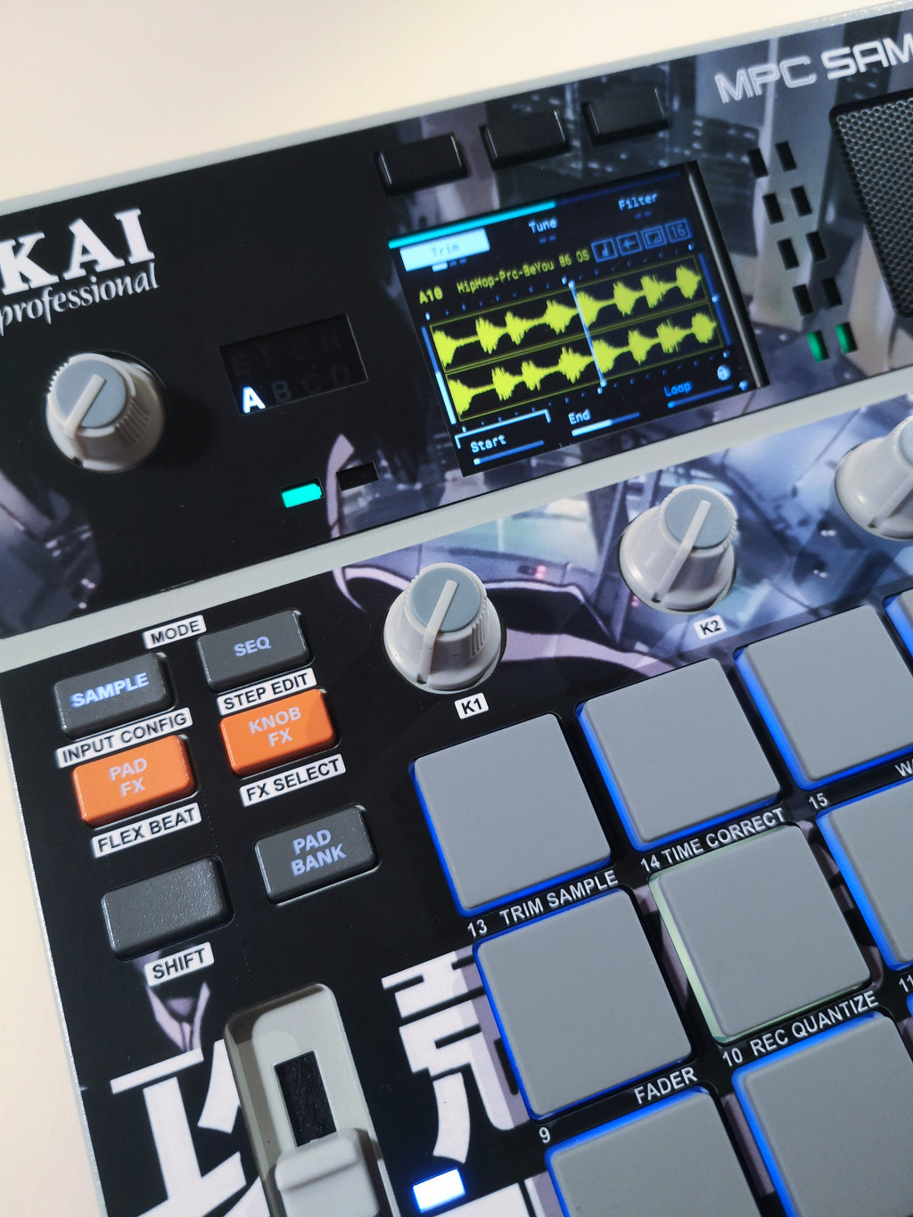 Ghost in the Shell 02 - AKAI MPC Sample Skin