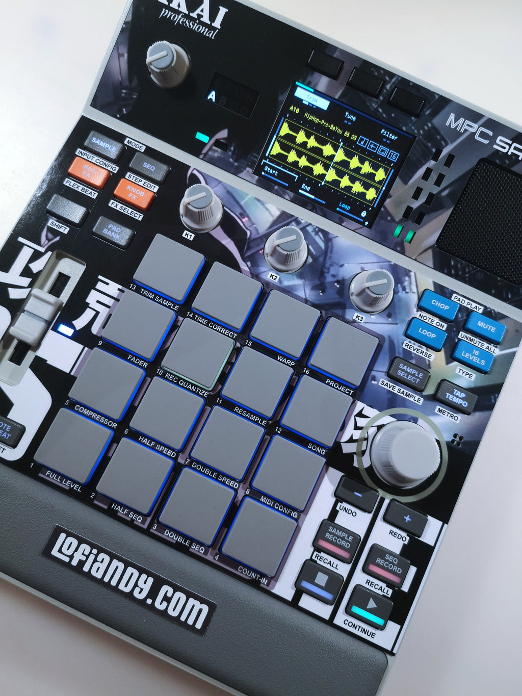 Ghost in the Shell 02 - AKAI MPC Sample Skin